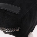 Stella MacCartney Falabella Backpack polyester Black Silver Auth 188925A-14