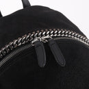 Stella MacCartney Falabella Backpack polyester Black Silver Auth 188925A-16