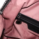 Stella MacCartney Falabella Backpack polyester Black Silver Auth 188925A-22