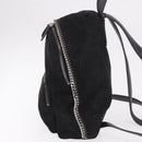 Stella MacCartney Falabella Backpack polyester Black Silver Auth 188925A-4