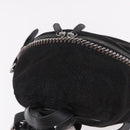 Stella MacCartney Falabella Backpack polyester Black Silver Auth 188925A-6