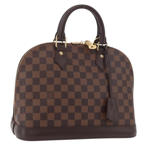 LOUIS VUITTON Damier Ebene Alma PM Hand Bag N53151 LV Auth 188930SAM