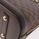 LOUIS VUITTON Damier Ebene Alma PM Hand Bag N53151 LV Auth 188930SAM-17