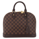 LOUIS VUITTON Damier Ebene Alma PM Hand Bag N53151 LV Auth 188930SAM-13