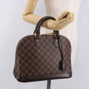LOUIS VUITTON Damier Ebene Alma PM Hand Bag N53151 LV Auth 188930SAM-24