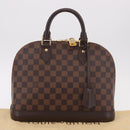 LOUIS VUITTON Damier Ebene Alma PM Hand Bag N53151 LV Auth 188930SAM-12