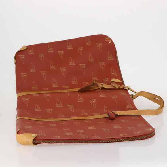 LOUIS VUITTON LV Cup Garment Cover Red LV Auth 188934