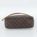 LOUIS VUITTON Monogram Looping GM Shoulder Bag M51145 LV Auth 188936-5