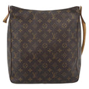 LOUIS VUITTON Monogram Looping GM Shoulder Bag M51145 LV Auth 188936-13