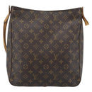 LOUIS VUITTON Monogram Looping GM Shoulder Bag M51145 LV Auth 188936-2