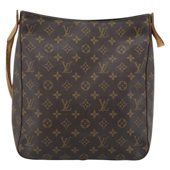 LOUIS VUITTON Monogram Looping GM Shoulder Bag M51145 LV Auth 188936