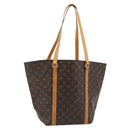 LOUIS VUITTON Monogram Sac Shopping Tote Bag M51108 LV Auth 188937A-1