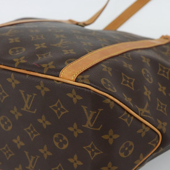 LOUIS VUITTON Monogram Sac Shopping Tote Bag M51108 LV Auth 188937A