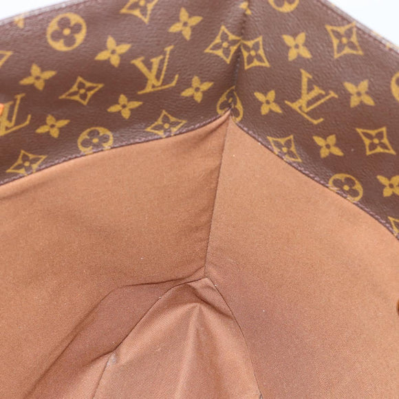 LOUIS VUITTON Monogram Sac Shopping Tote Bag M51108 LV Auth 188937A