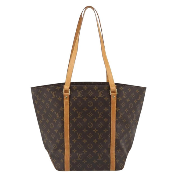 LOUIS VUITTON Monogram Sac Shopping Tote Bag M51108 LV Auth 188937A