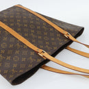 LOUIS VUITTON Monogram Sac Shopping Tote Bag M51108 LV Auth 188937A-6