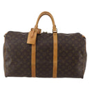 LOUIS VUITTON Monogram Keepall 50 Boston Bag M41426 LV Auth 188940-13