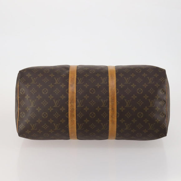LOUIS VUITTON Monogram Keepall 50 Boston Bag M41426 LV Auth 188940