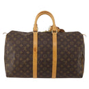 LOUIS VUITTON Monogram Keepall 45 Boston Bag M41428 LV Auth 188941-2