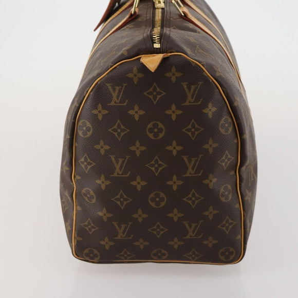 LOUIS VUITTON Monogram Keepall 45 Boston Bag M41428 LV Auth 188941