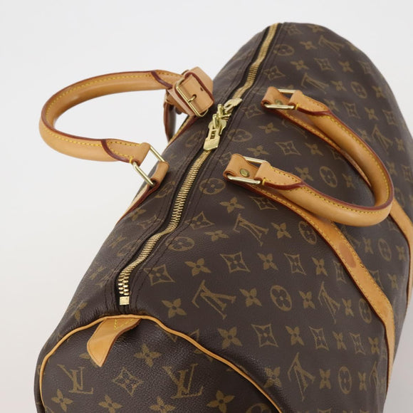 LOUIS VUITTON Monogram Keepall 45 Boston Bag M41428 LV Auth 188941