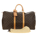 LOUIS VUITTON Monogram Keepall 50 reistas M41426 LV Auth 188942SAV-12