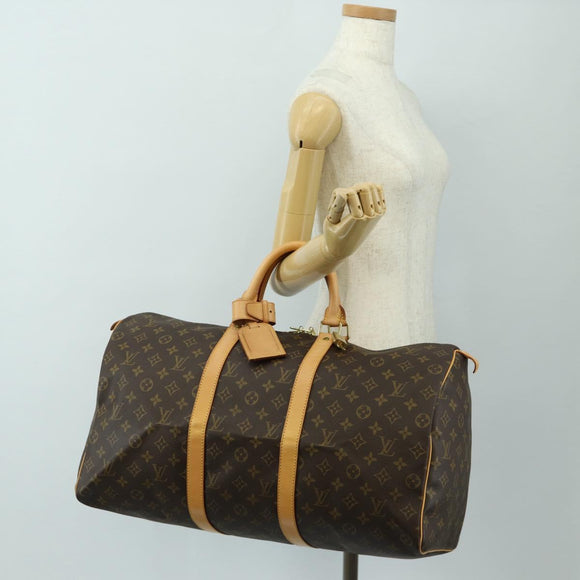 LOUIS VUITTON Monogram Keepall 50 reistas M41426 LV Auth 188942SAV