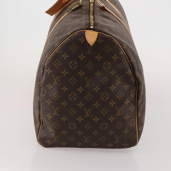 LOUIS VUITTON Monogram Keepall 60 Boston Bag M41422 LV Auth 188943V