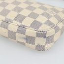 LOUIS VUITTON Damier Azur Pochette Accessoires Pouch N51986 LV Auth 188944-15