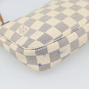 LOUIS VUITTON Damier Azur Pochette Accessoires Pouch N51986 LV Auth 188944-18