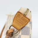 LOUIS VUITTON Damier Azur Pochette Accessoires Pouch N51986 LV Auth 188944-19