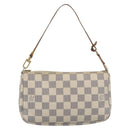 LOUIS VUITTON Damier Azur Pochette Accessoires Pouch N51986 LV Auth 188944-13