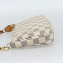 LOUIS VUITTON Damier Azur Pochette Accessoires Pouch N51986 LV Auth 188944-3