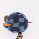 LOUIS VUITTON Bear Bag Charm Leather Brown M03206 LV Auth 188945SM-14