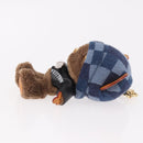 LOUIS VUITTON Bear Bag Charm Leather Brown M03206 LV Auth 188945SM-16