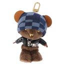 LOUIS VUITTON Bear Bag Charm Leather Brown M03206 LV Auth 188945SM-13