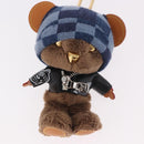 LOUIS VUITTON Bear Bag Charm Leather Brown M03206 LV Auth 188945SM-2