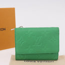 LOUIS VUITTON Empreinte Portefeuille Pilot Wallet Green M25848 LV Auth 188949M-12
