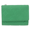 LOUIS VUITTON Empreinte Portefeuille Pilot Wallet Green M25848 LV Auth 188949M-13