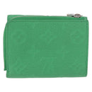 LOUIS VUITTON Empreinte Portefeuille Pilot Wallet Green M25848 LV Auth 188949M-2