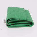 LOUIS VUITTON Empreinte Portefeuille Pilot Wallet Green M25848 LV Auth 188949M-4