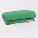 LOUIS VUITTON Empreinte Portefeuille Pilot Wallet Green M25848 LV Auth 188949M-5