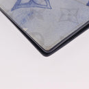 LOUIS VUITTON Monogram watercolor Organizer De Poch Blue M80455 LV Auth 188950M-15