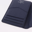 LOUIS VUITTON Monogram watercolor Organizer De Poch Blue M80455 LV Auth 188950M-21