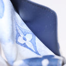 LOUIS VUITTON Monogram watercolor Organizer De Poch Blue M80455 LV Auth 188950M-10