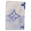 LOUIS VUITTON Monogram watercolor Organizer De Poch Blue M80455 LV Auth 188950M-2
