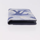 LOUIS VUITTON Monogram watercolor Organizer De Poch Blue M80455 LV Auth 188950M-6