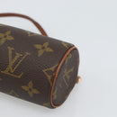 LOUIS VUITTON Monogram Papillon Pouch LV Auth 188951-14
