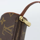LOUIS VUITTON Monogram Papillon Pouch LV Auth 188951-10