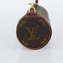 LOUIS VUITTON Monogram Papillon Pouch LV Auth 188951-4